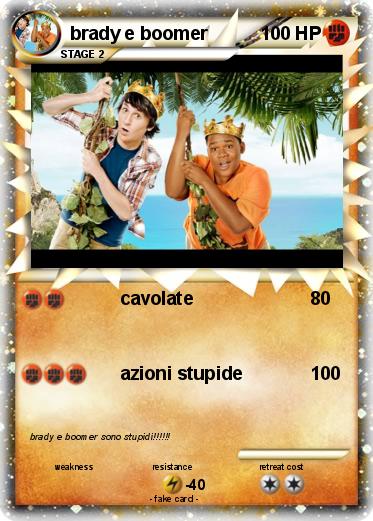 Pokemon brady e boomer