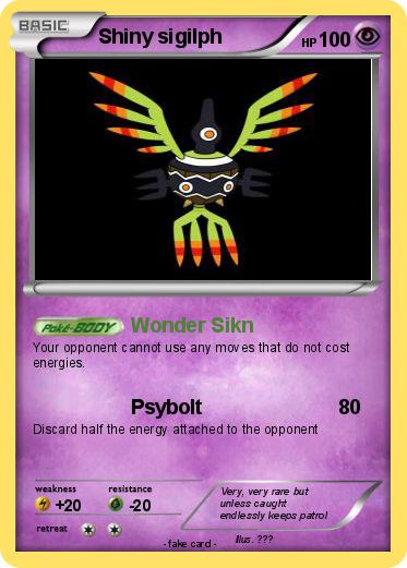 Pokemon Shiny sigilph