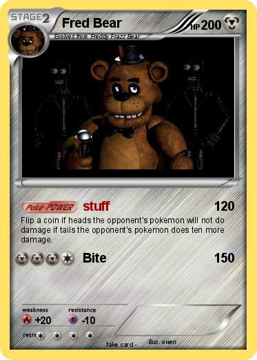 Pokemon Fred Bear