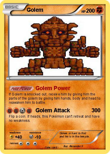 Pokemon Golem