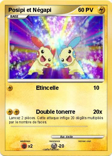 Pokemon Posipi et Négapi