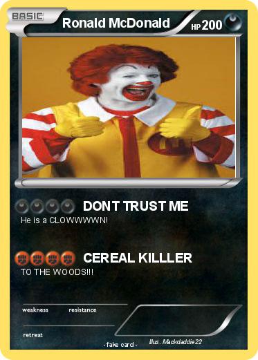 Pokemon Ronald McDonald