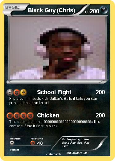 Pokemon Black Guy (Chris)
