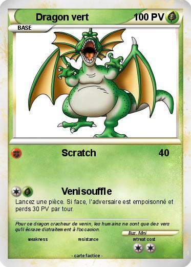 Pokemon Dragon vert