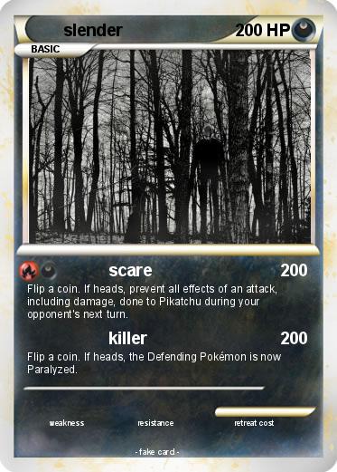 Pokemon slender