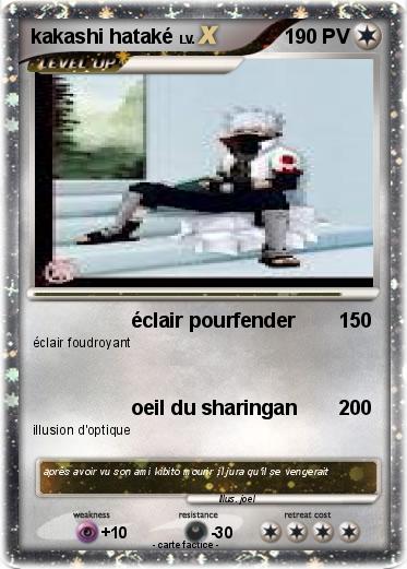 Pokemon kakashi hataké
