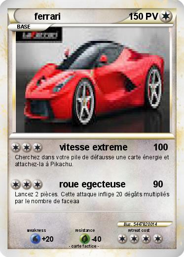 Pokemon ferrari