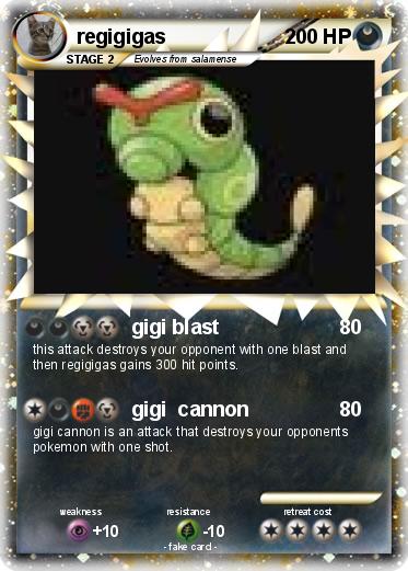 Pokemon regigigas