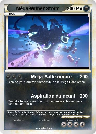 Pokemon Méga-Wither Storm