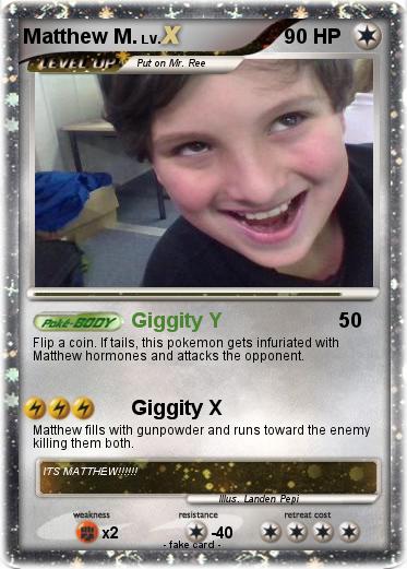 Pokemon Matthew M.