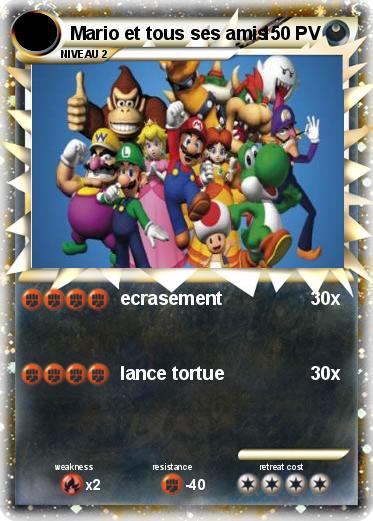 Pokemon Mario et tous ses amis