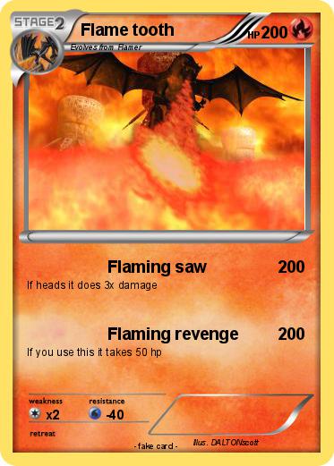 Pokemon Flame tooth