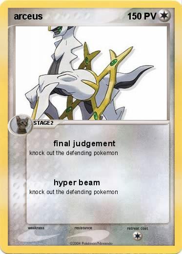 Pokemon arceus