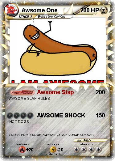 Pokemon Awsome One