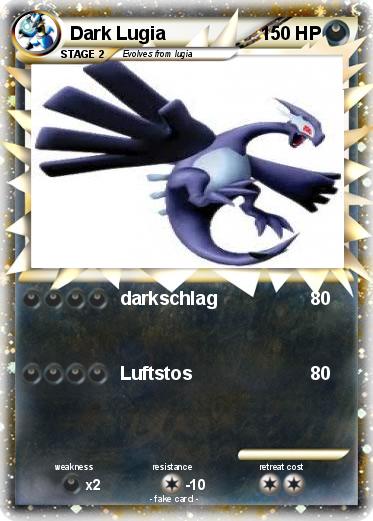 Pokemon Dark Lugia