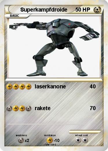 Pokemon Superkampfdroide