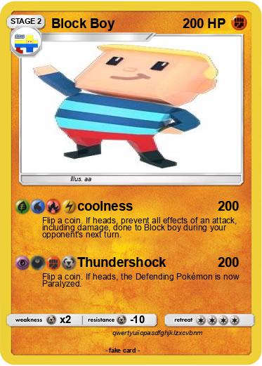 Pokemon Block Boy