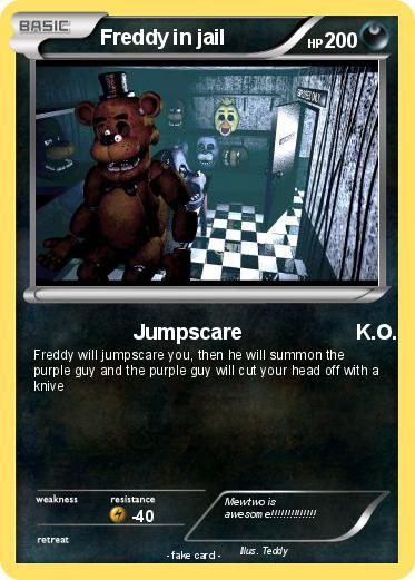 Pokemon Freddy in jail