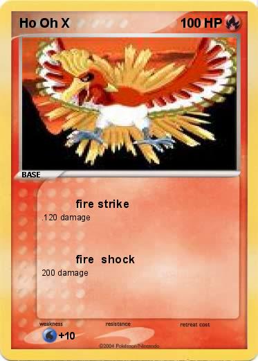 Pokemon Ho Oh X