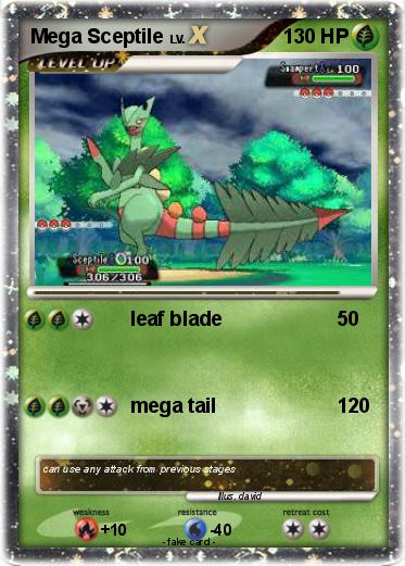 Pokemon Mega Sceptile