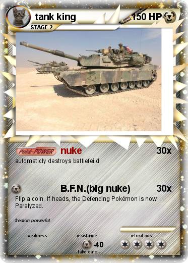 Pokemon tank king