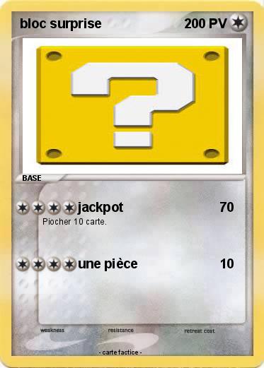 Pokemon bloc surprise