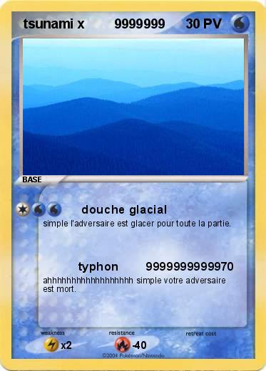 Pokemon  tsunami x        9999999