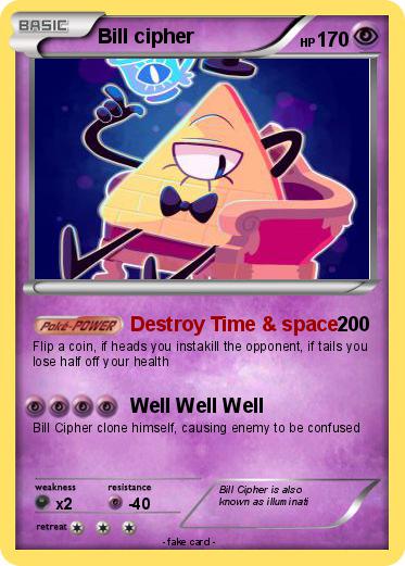 Pokemon Bill cipher
