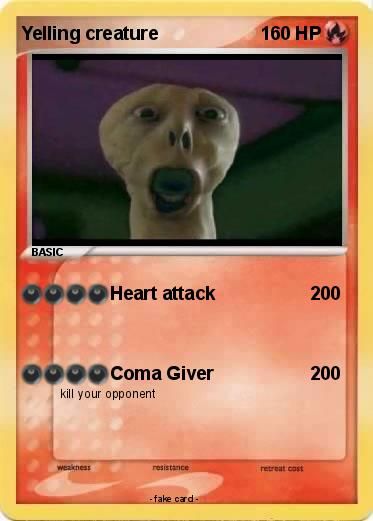 Pokemon Yelling creature