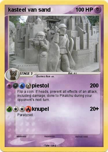 Pokemon kasteel van sand