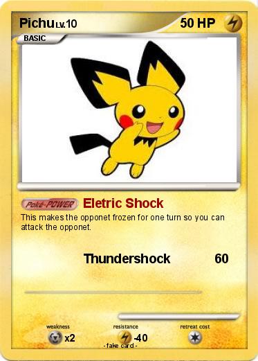 Pokemon Pichu