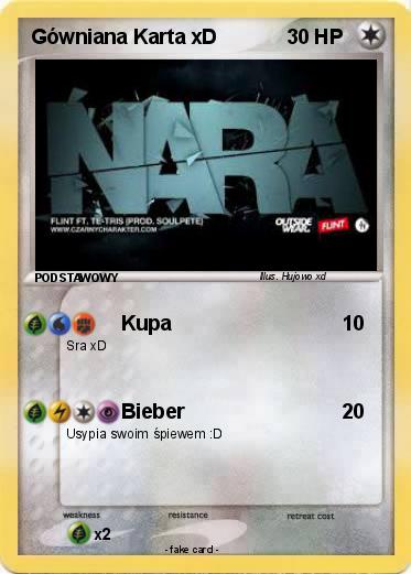 Pokemon Gówniana Karta xD