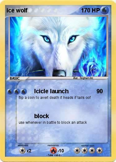 Pokemon ice wolf