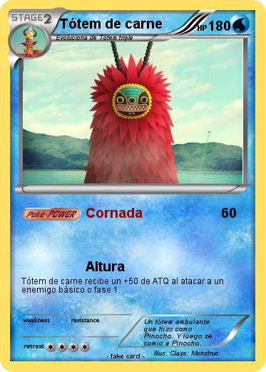 Pokemon Tótem de carne
