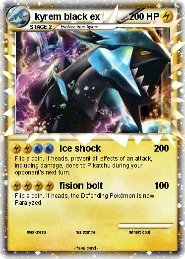 Pokemon kyrem black ex