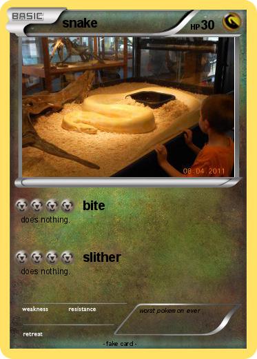 Pokemon snake