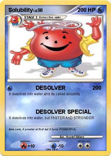 Pokemon Solubility