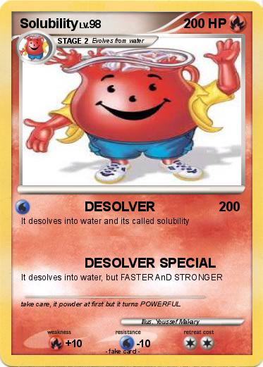 Pokemon Solubility