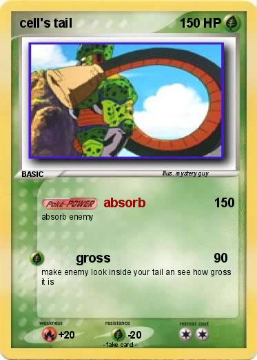 Pokemon cell's tail