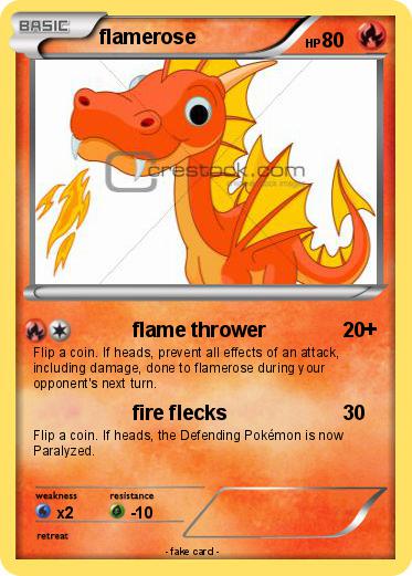 Pokemon flamerose