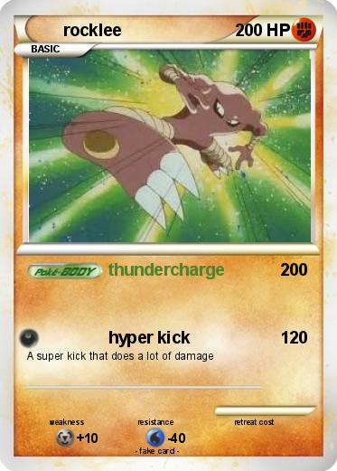 Pokemon rocklee