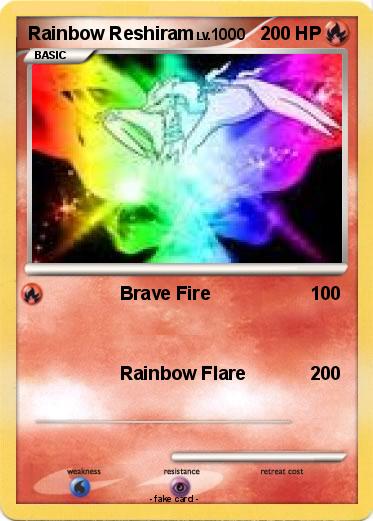 Pokemon Rainbow Reshiram