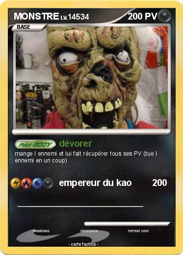 Pokemon MONSTRE