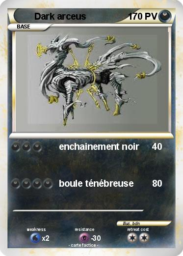 Pokemon Dark arceus