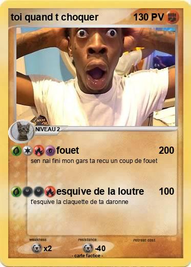 Pokemon toi quand t choquer