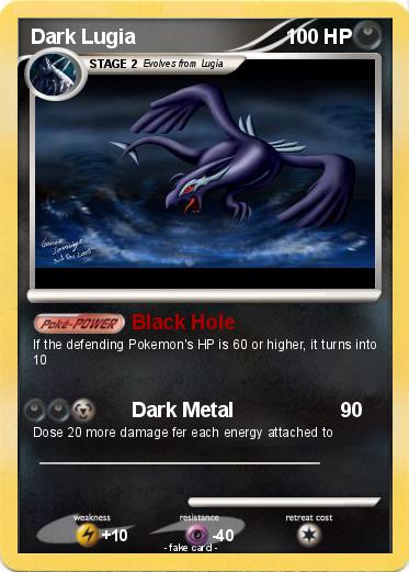 Pokemon Dark Lugia