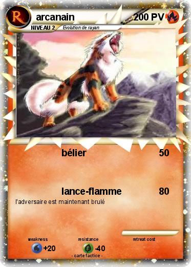 Pokemon arcanain