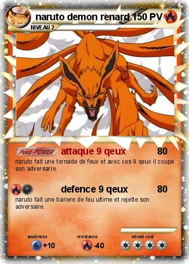 Pokemon naruto demon renard