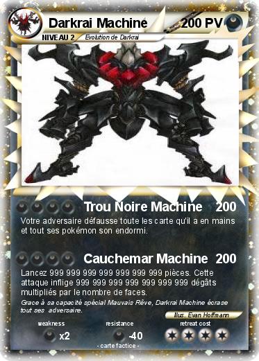 Pokemon Darkrai Machine