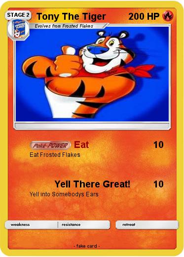 Pokemon Tony The Tiger